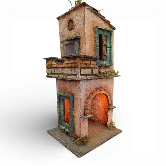 Casa In Legno per pastori 8 Cm