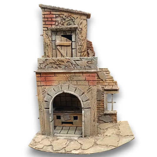 Casa in sughero Shabby Pastori 10 cm