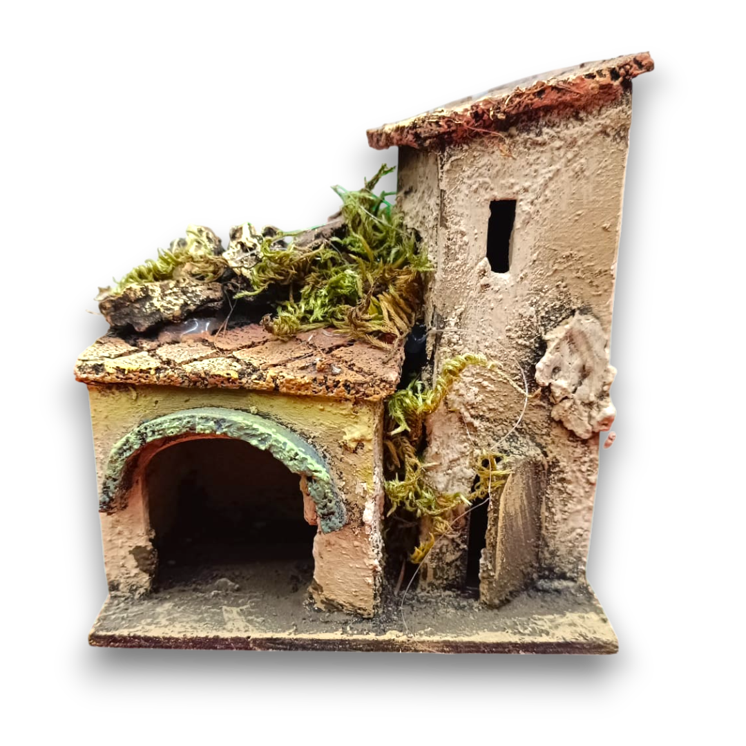 Casetta in legno e sughero mini