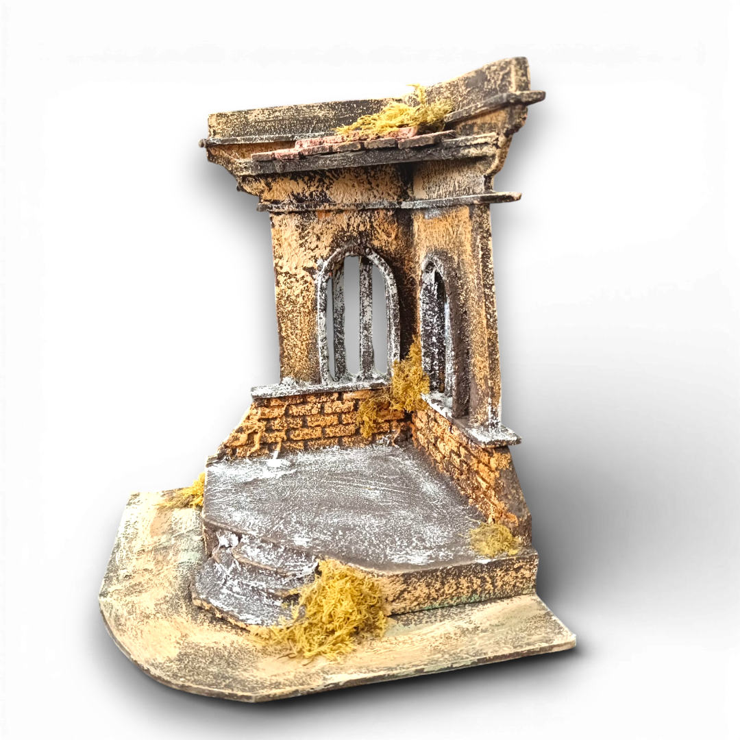 Portale Angolare Tempio diroccato 10 cm