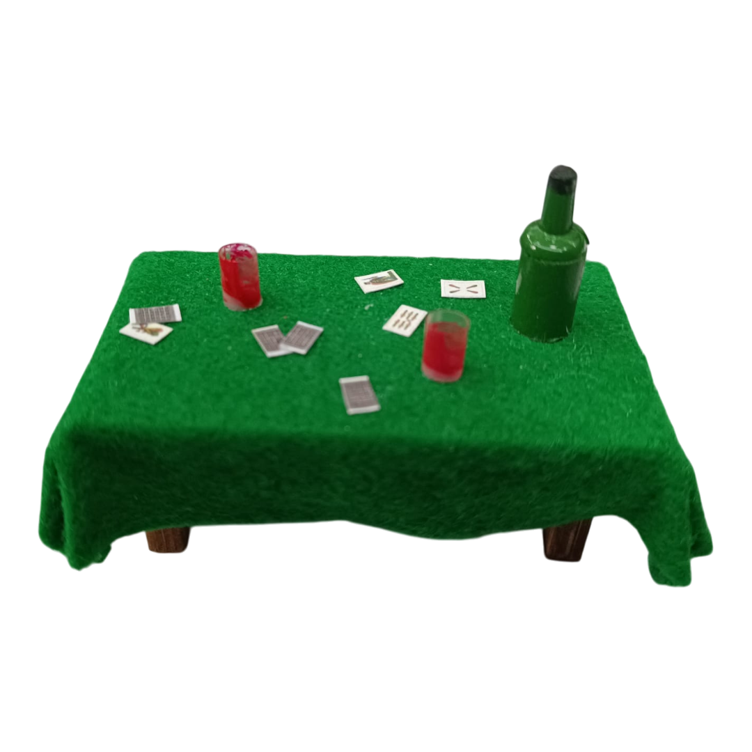 Tavolo da Gioco Carte in legno