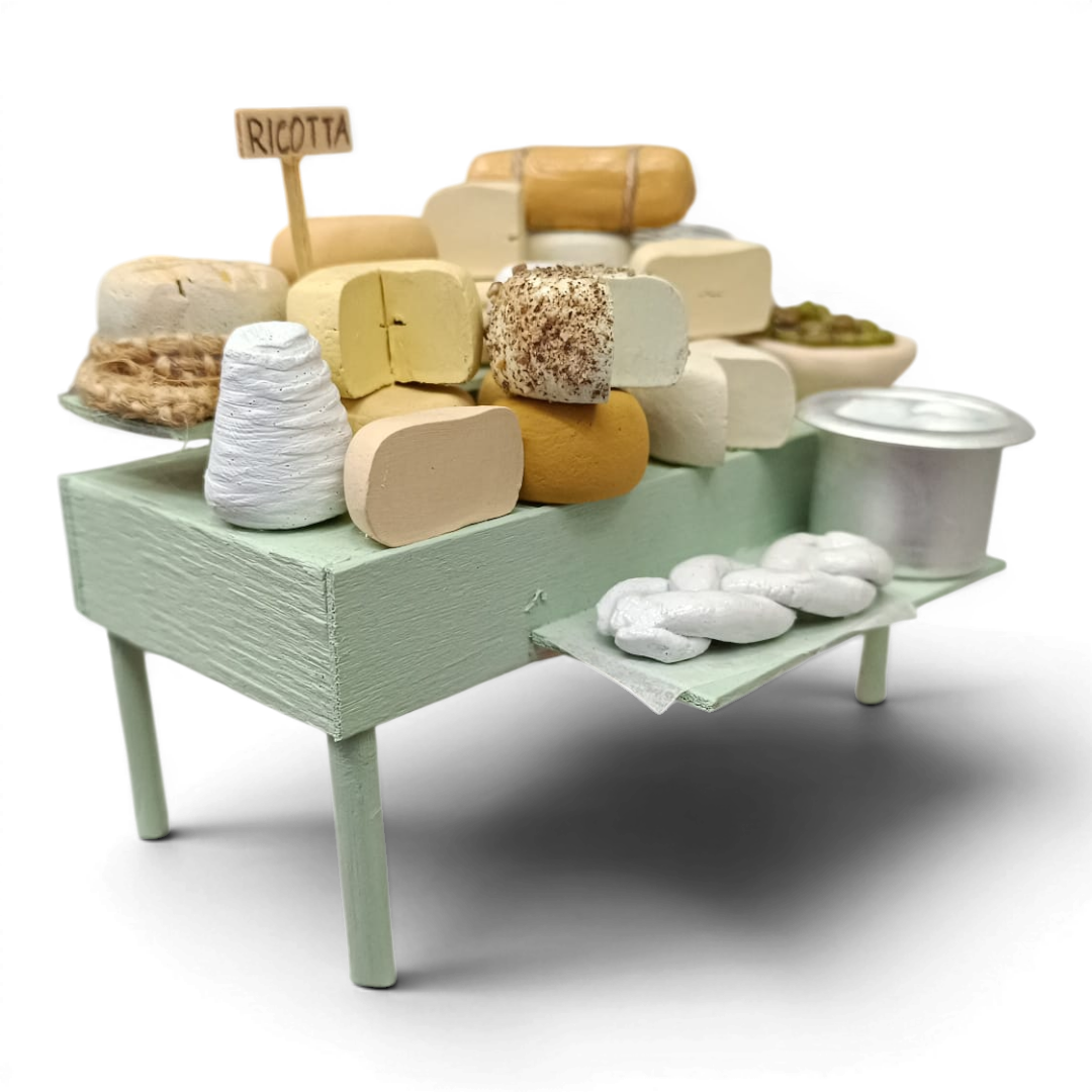 Bancone Vendita Formaggi e Mozzarella in legno