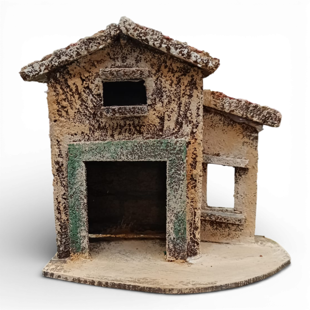 Casetta in Sughero per presepe