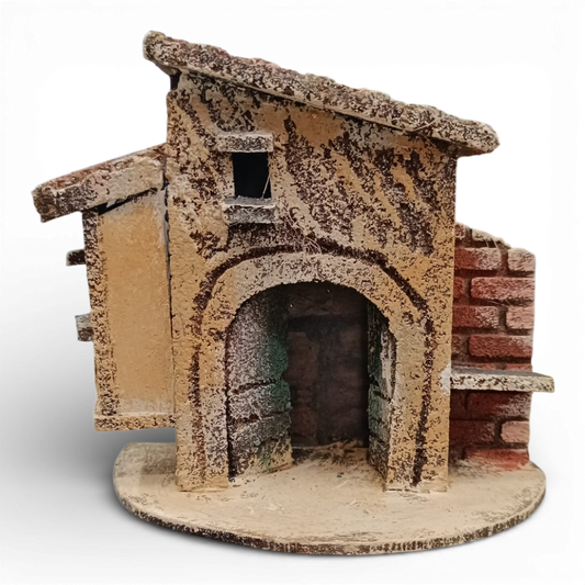 Casetta in Sughero per presepe