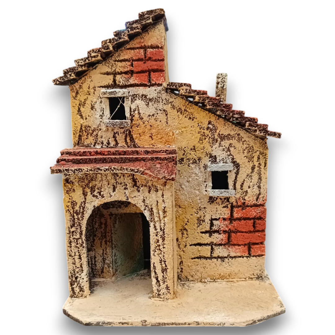 Casetta in Sughero per presepe