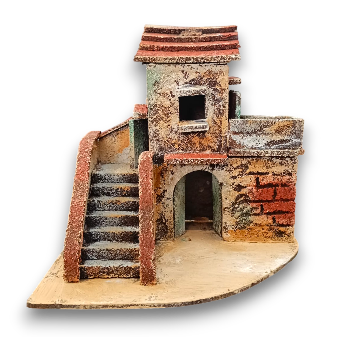 Casetta in Sughero per presepe