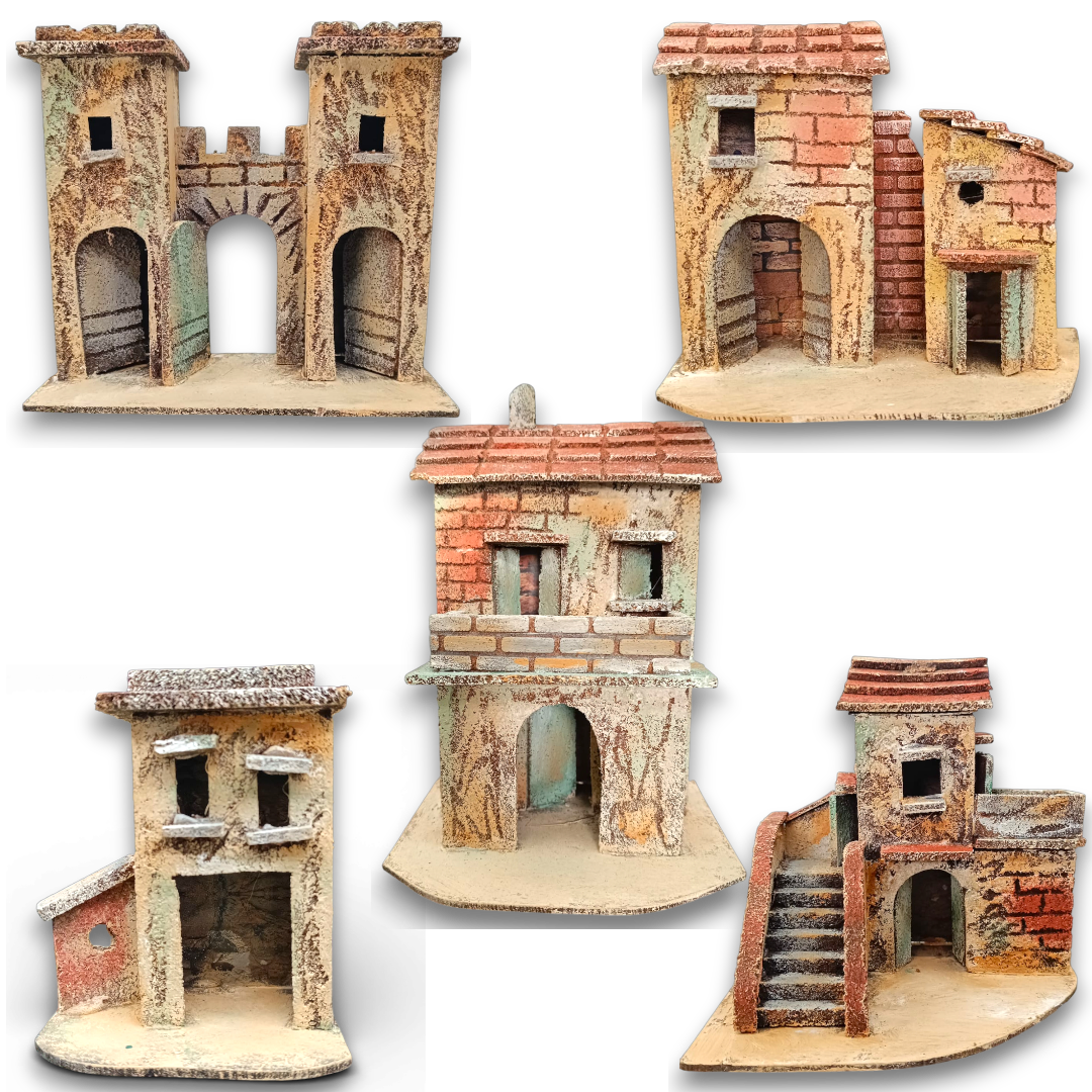 Casetta in Sughero per presepe