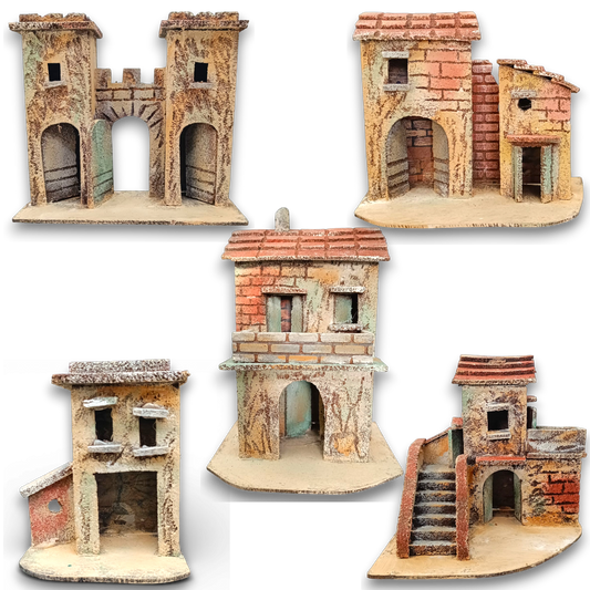 Casetta in Sughero per presepe