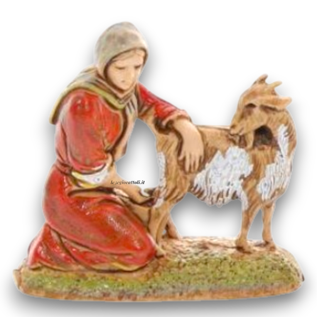 Pastore Landi 6 cm Soggetti Napoletani Doppi 