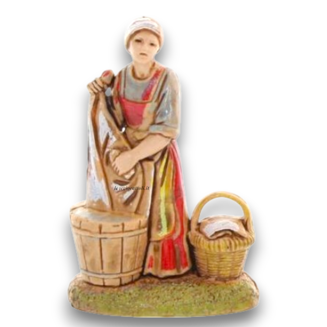 Pastore Landi 6 cm Soggetti Napoletani Doppi 