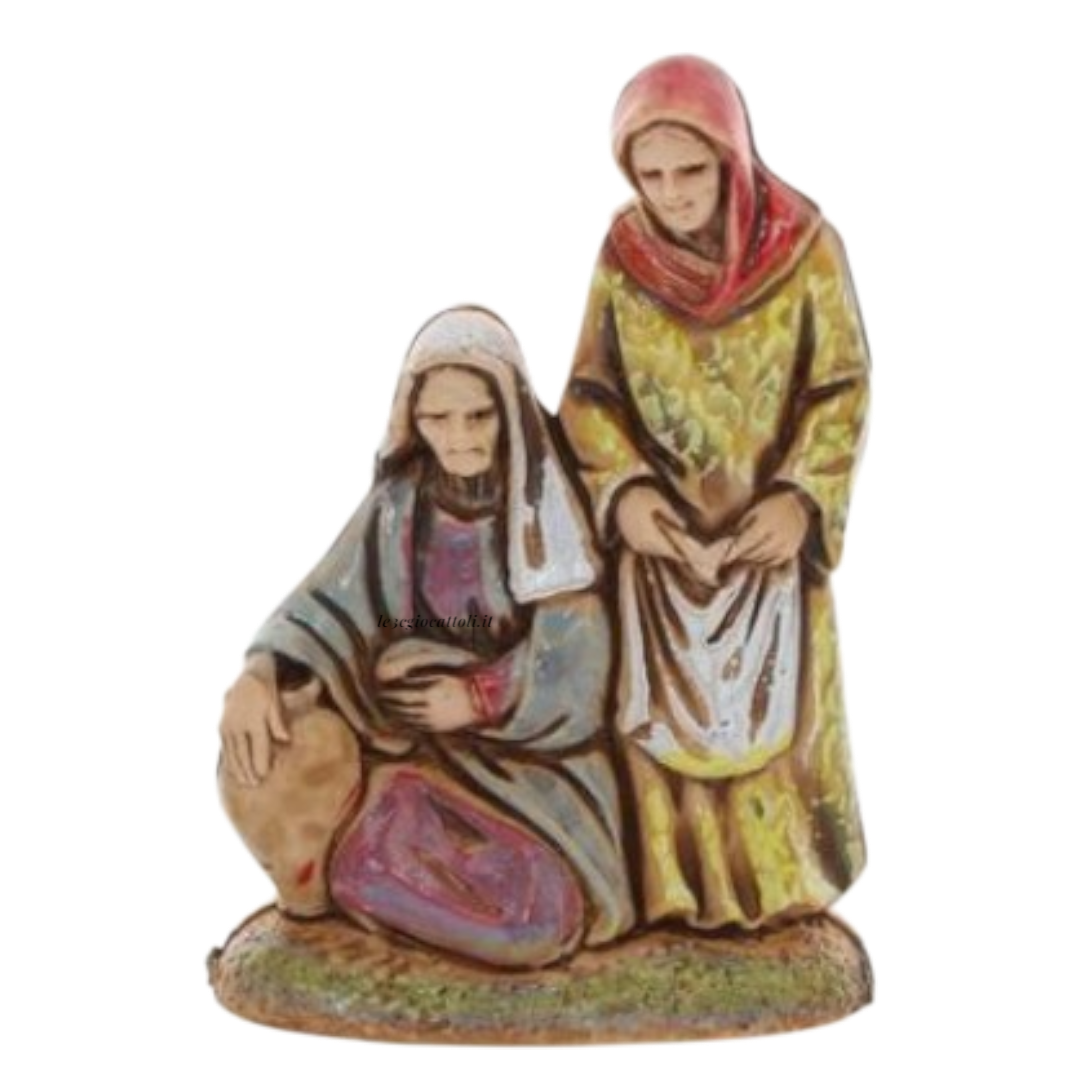 Pastore Landi 6 cm Soggetti Napoletani Doppi 