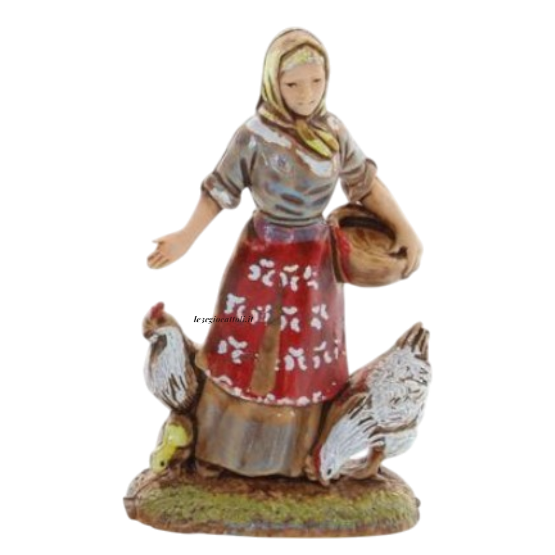 Pastore Landi 6 cm Soggetti Napoletani Doppi 