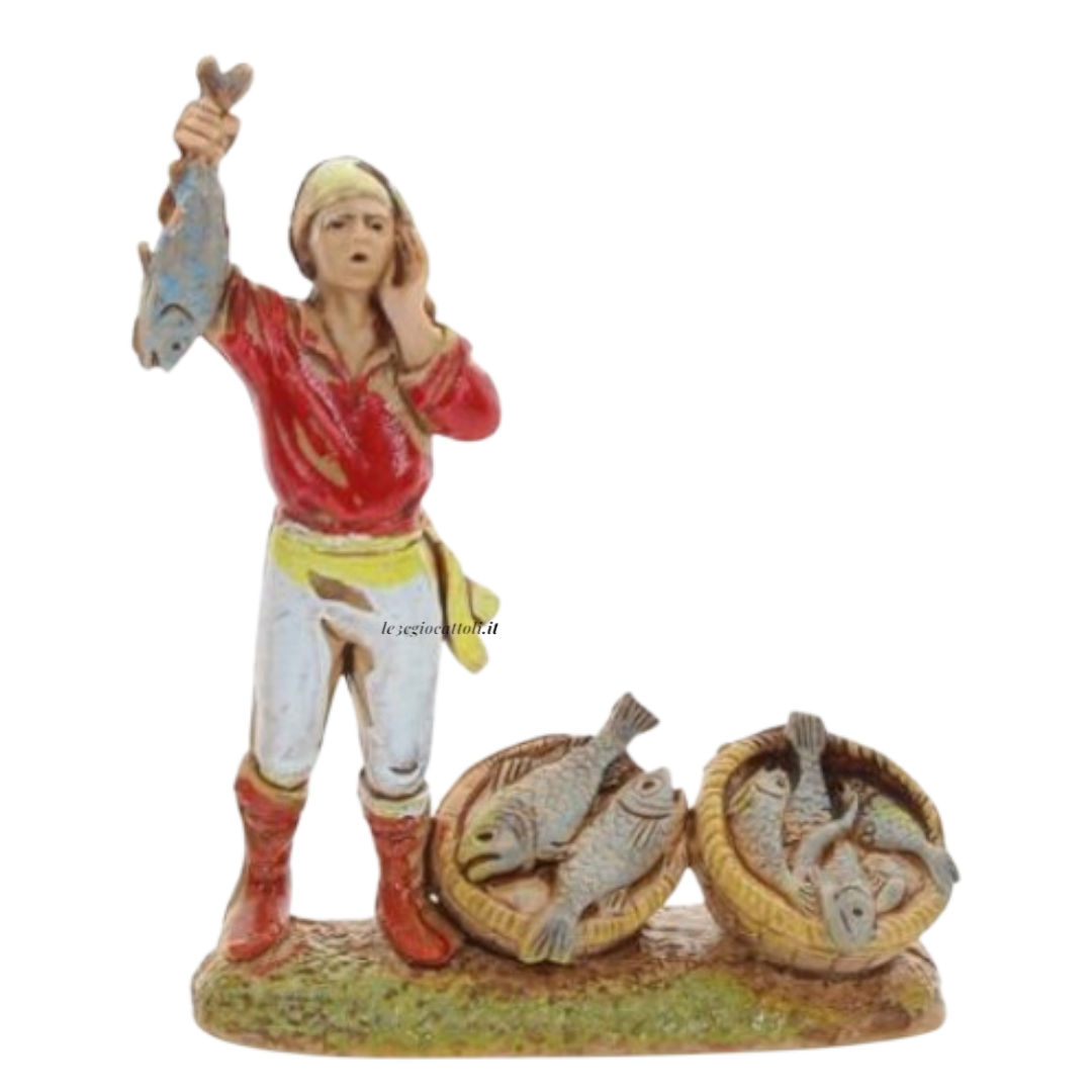 Pastore Landi 6 cm Soggetti Napoletani Doppi 