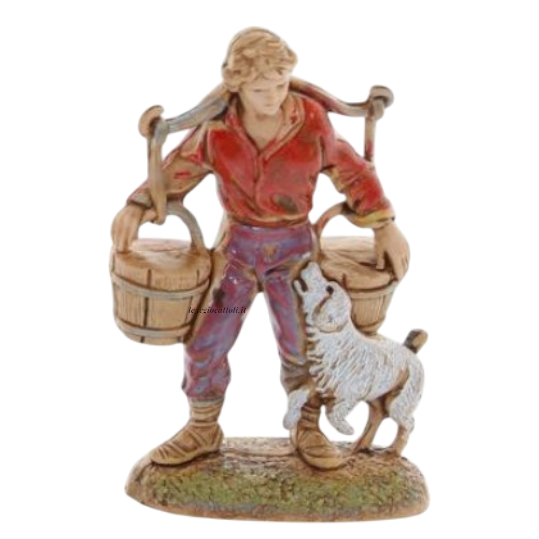 Pastore Landi 6 cm Soggetti Napoletani Doppi 