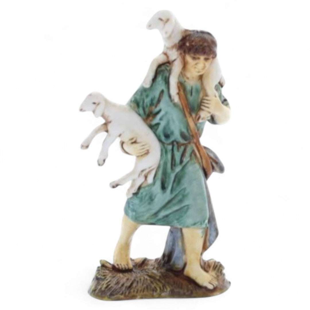Pastore Landi 10 cm Dipinto a Mano