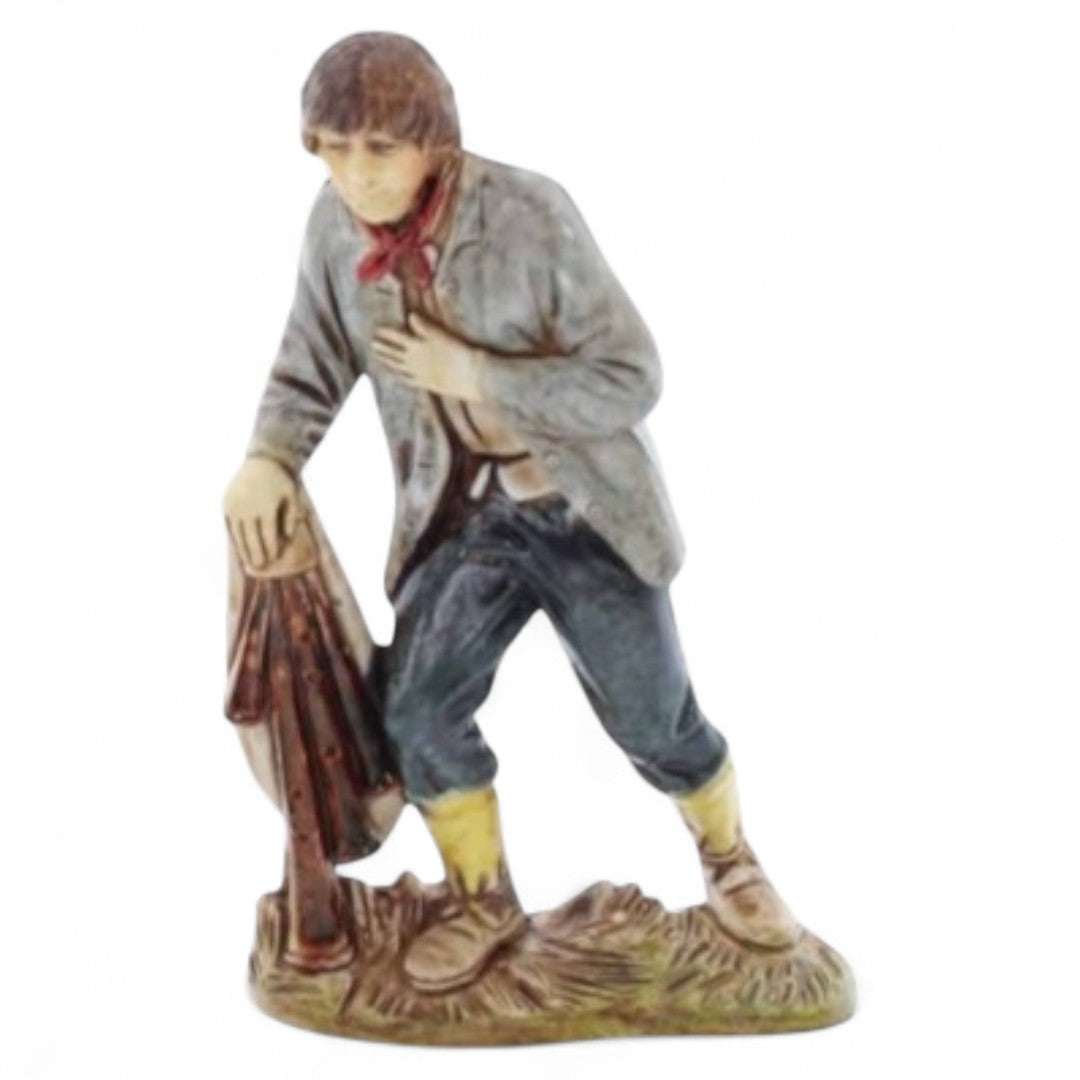 Pastore Landi 10 cm Dipinto a Mano