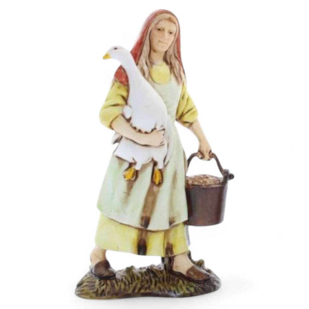 Pastore Landi 10 cm Dipinto a Mano