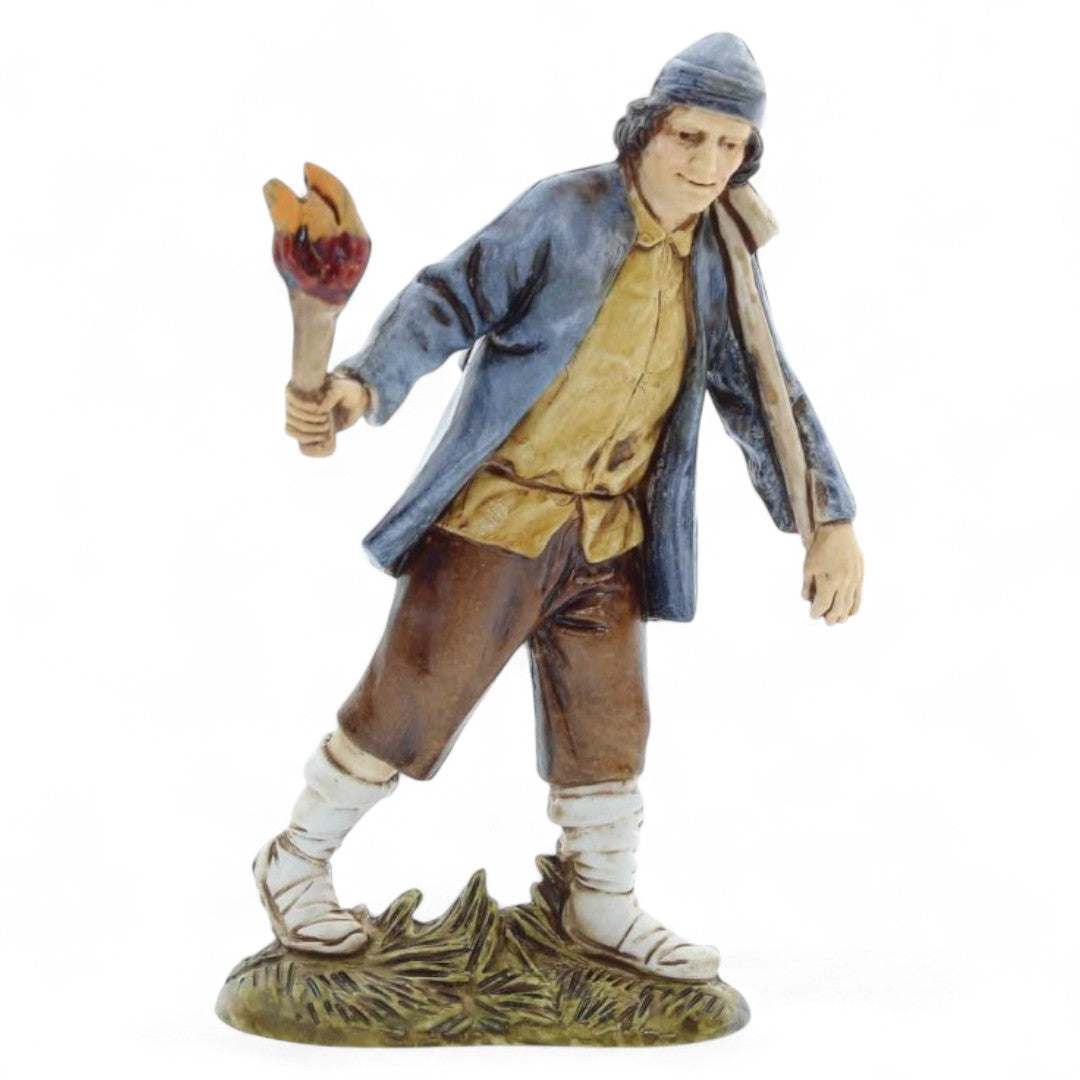 Pastore Landi 10 cm Dipinto a Mano