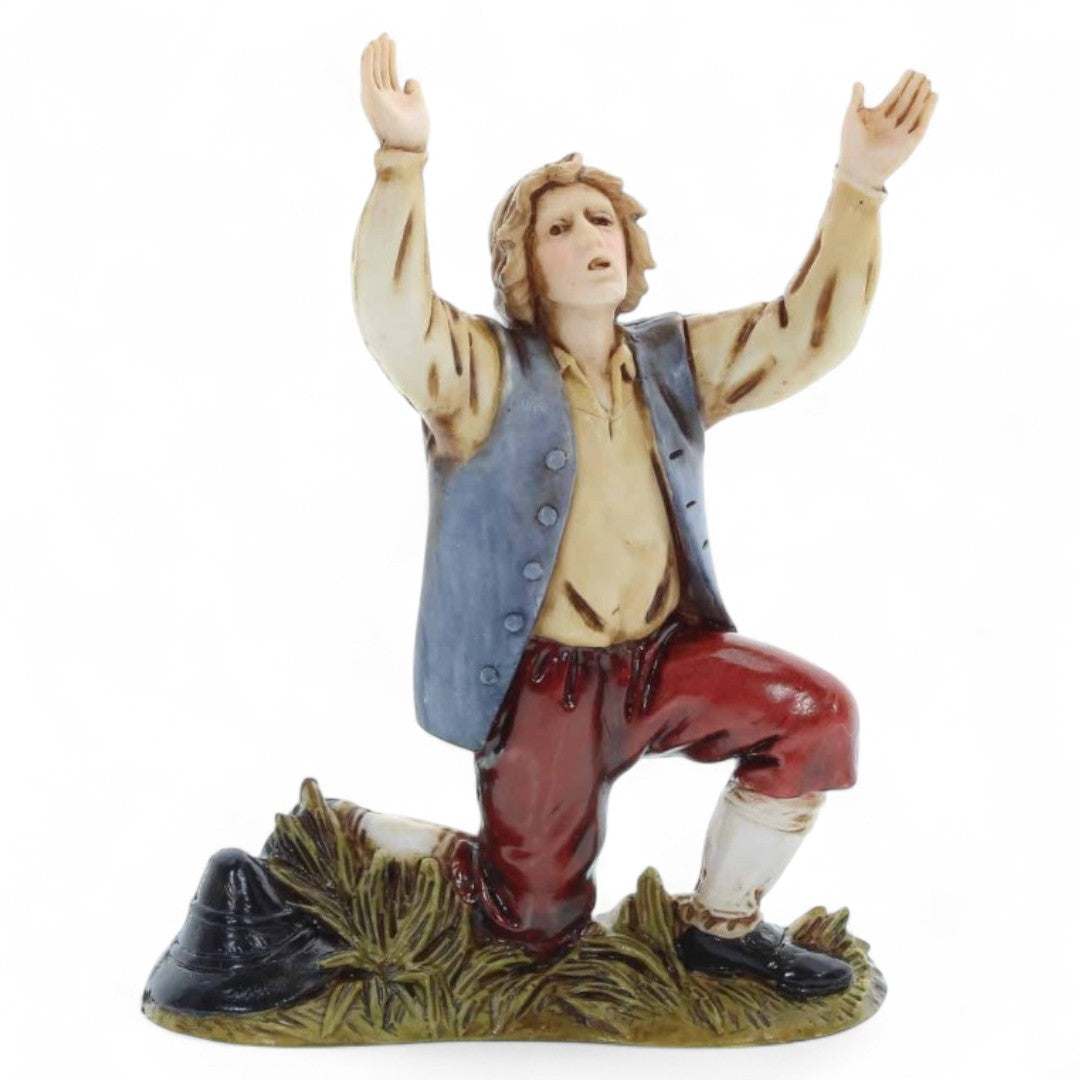 Pastore Landi 10 cm Dipinto a Mano