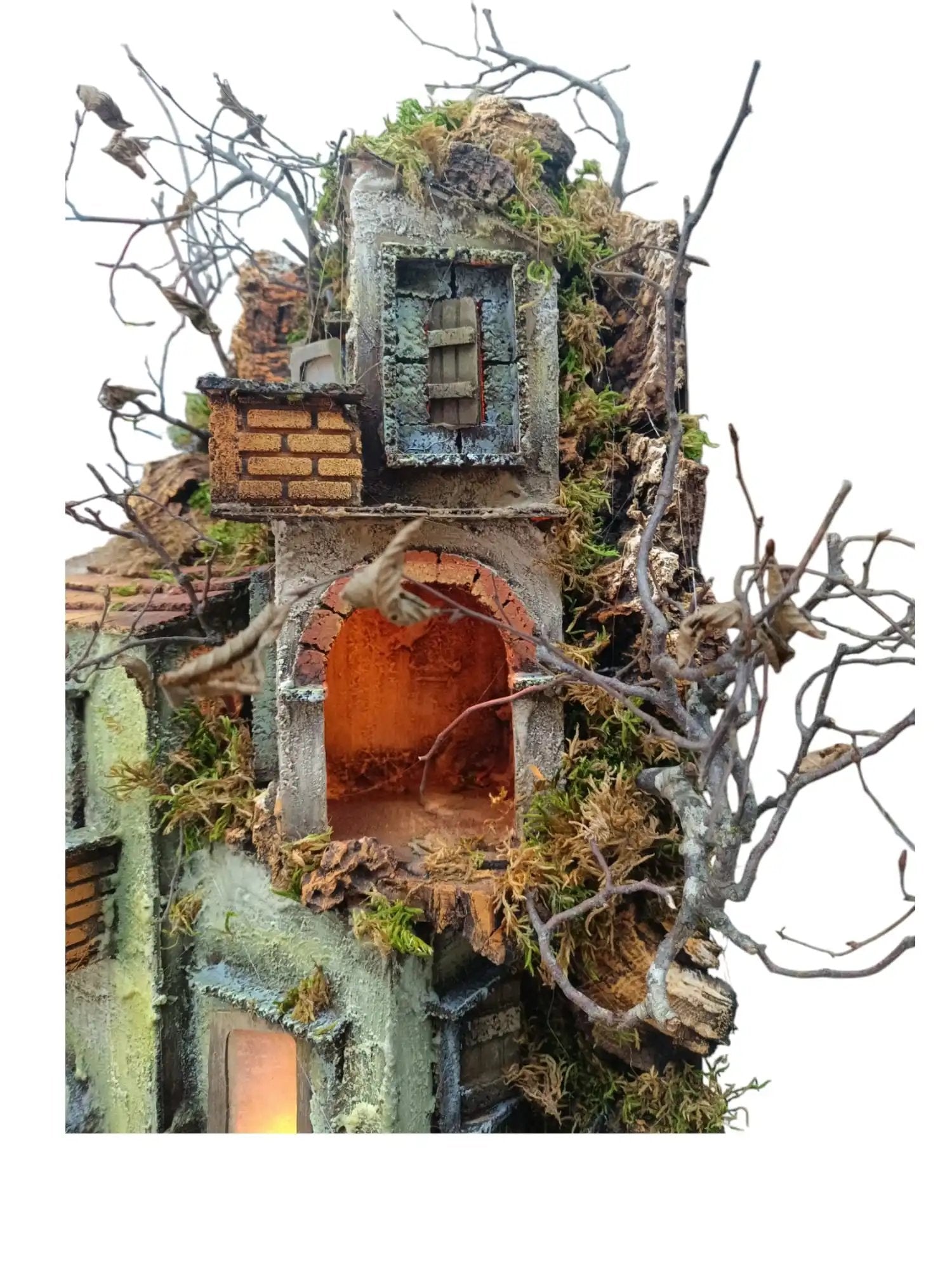 Presepe 40x40 con Cascata