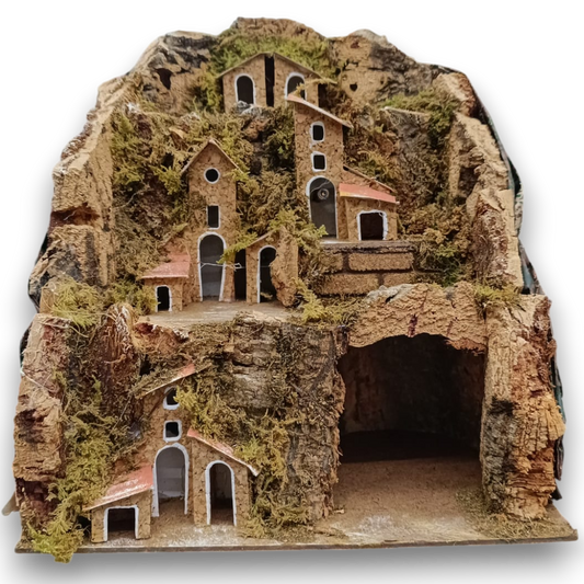 Presepe Mini Collinetta con 1 Grotta