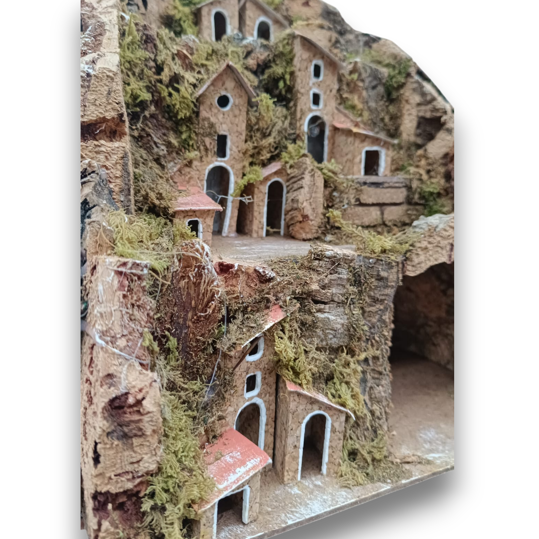 Presepe Mini Collinetta con 1 Grotta