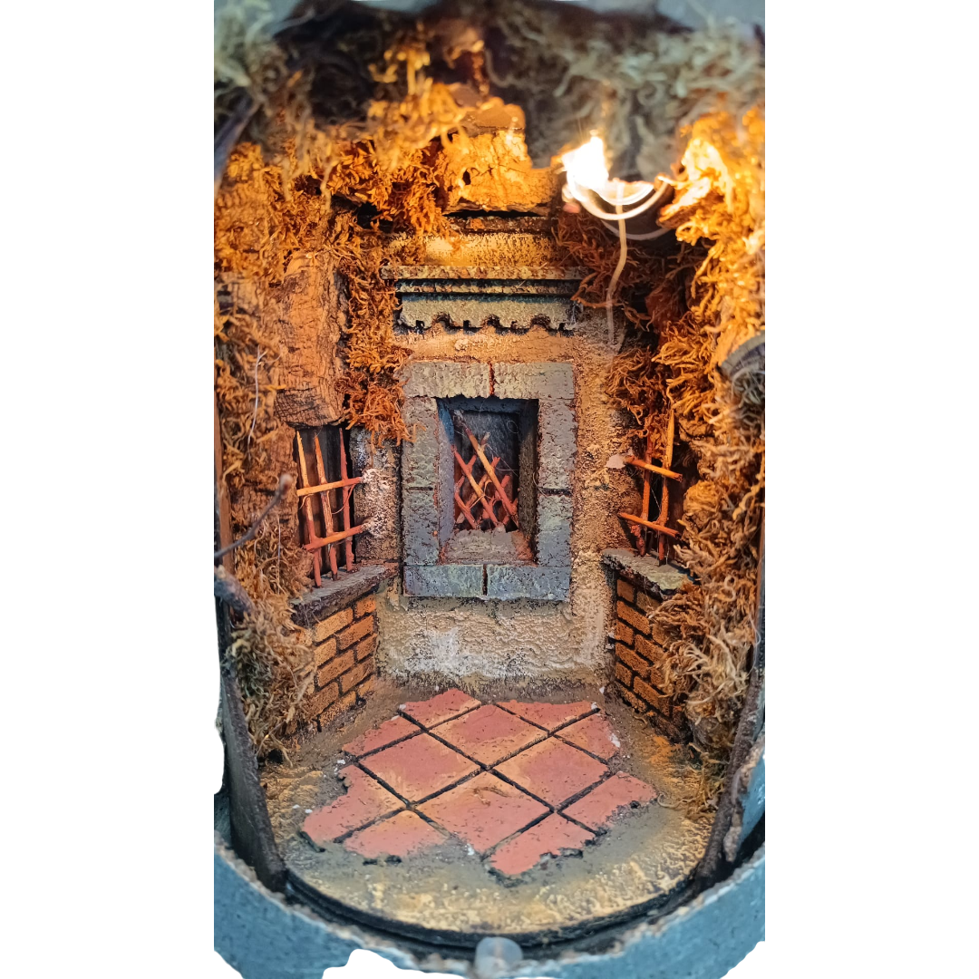 Presepe Torchio per statuine da 10 cm