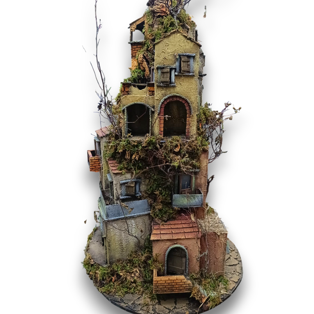 Presepe a Scoglio Pastore 10 Cm