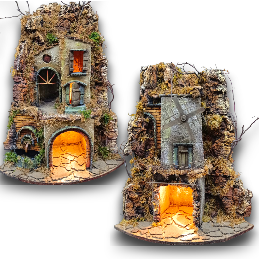 Presepe Angolare raggio 30cm