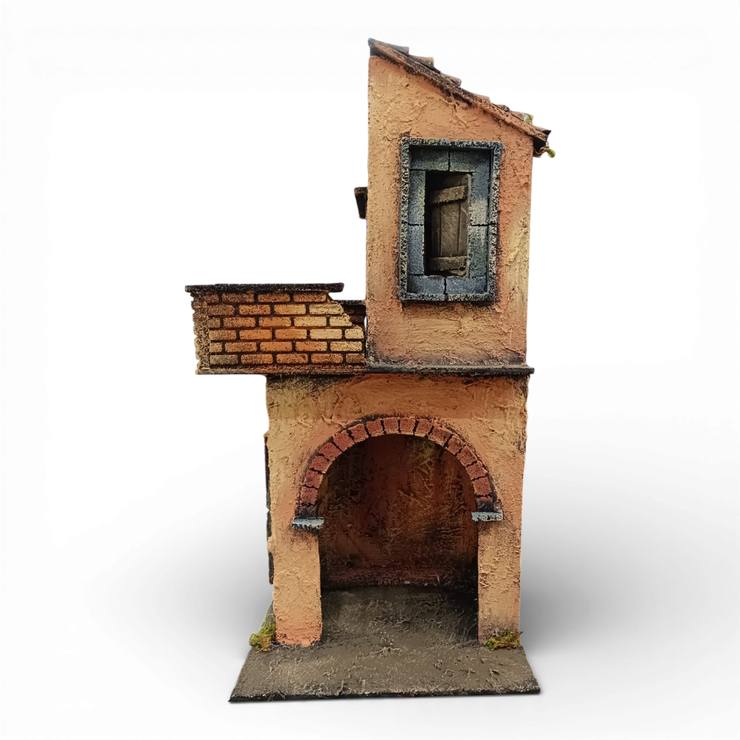 Casa In Legno per pastori 10 Cm