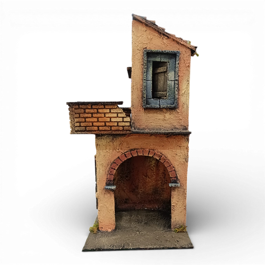 Casa In Legno per pastori 10 Cm