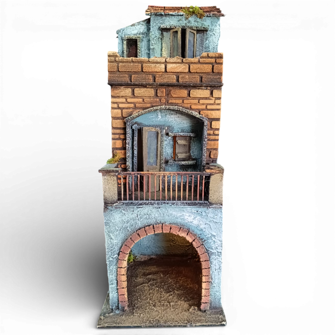 Casa In Legno per pastori 10 Cm