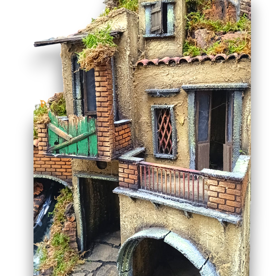 Presepe Casolare con Cascata