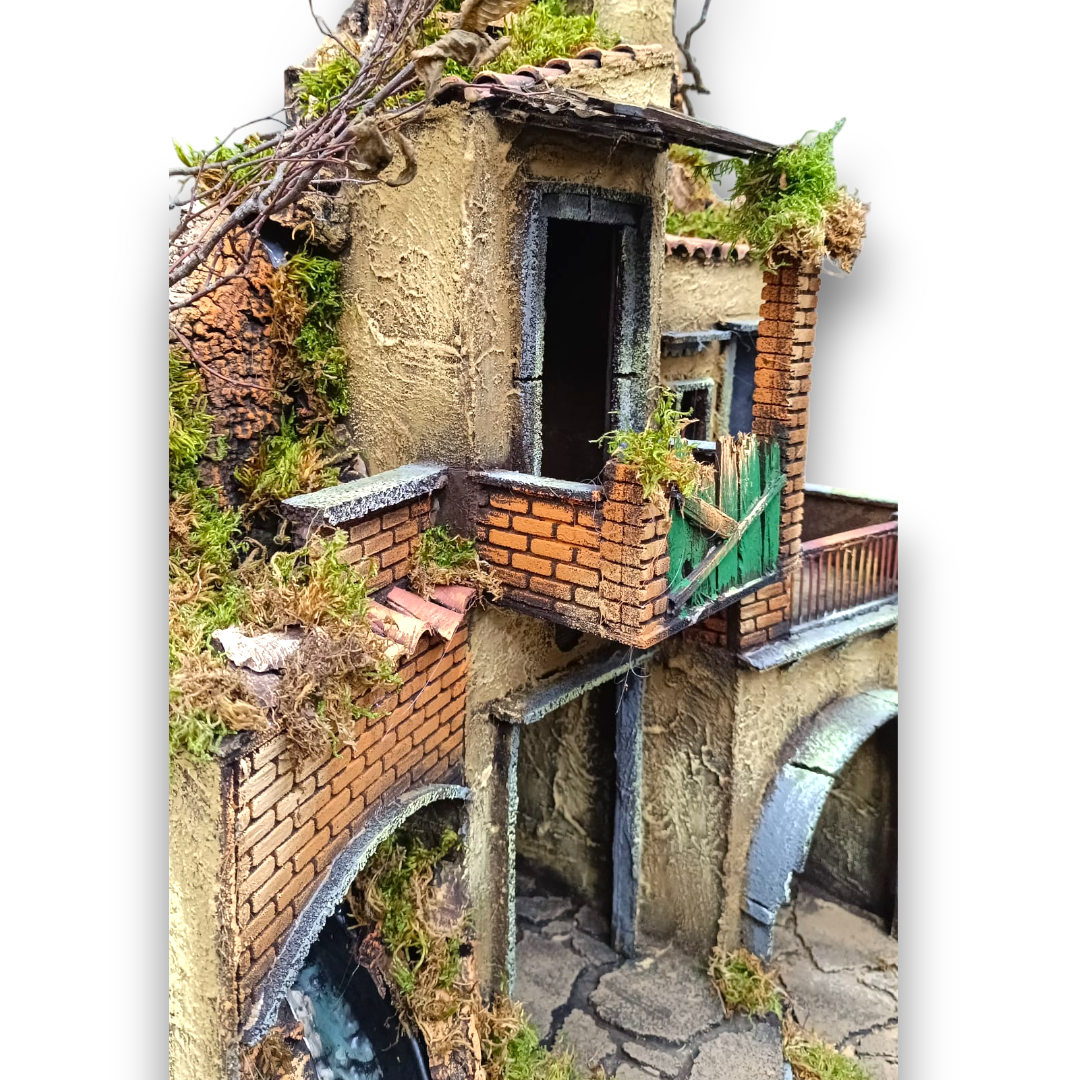 Presepe Casolare con Cascata