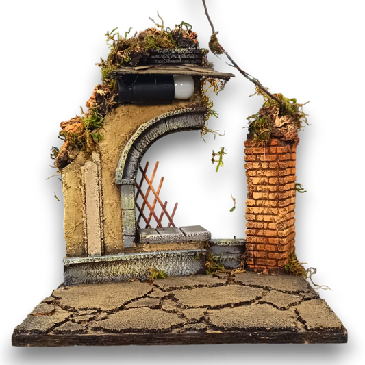 Capanna Portale per Pastori 12 cm