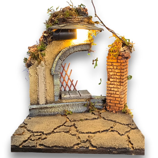 Capanna Portale per Pastori 12 cm