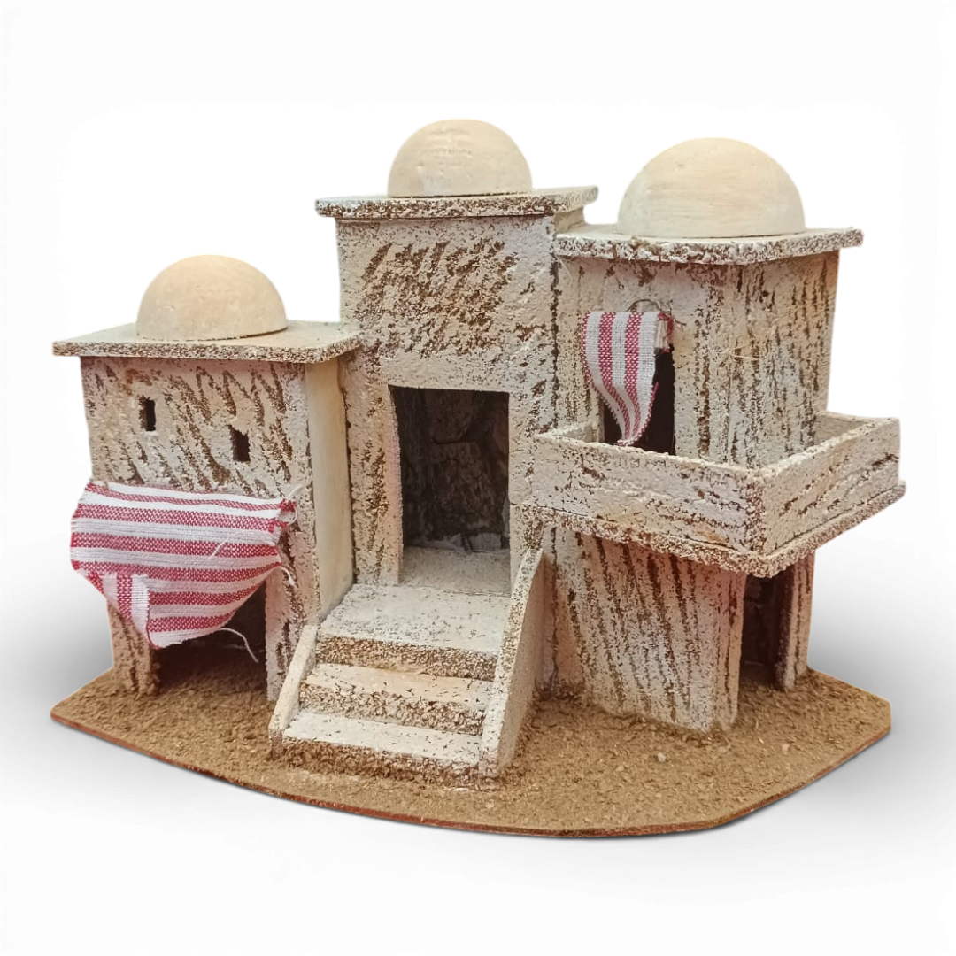 Casa Minareto Arabo in Sughero pastore 4 cm