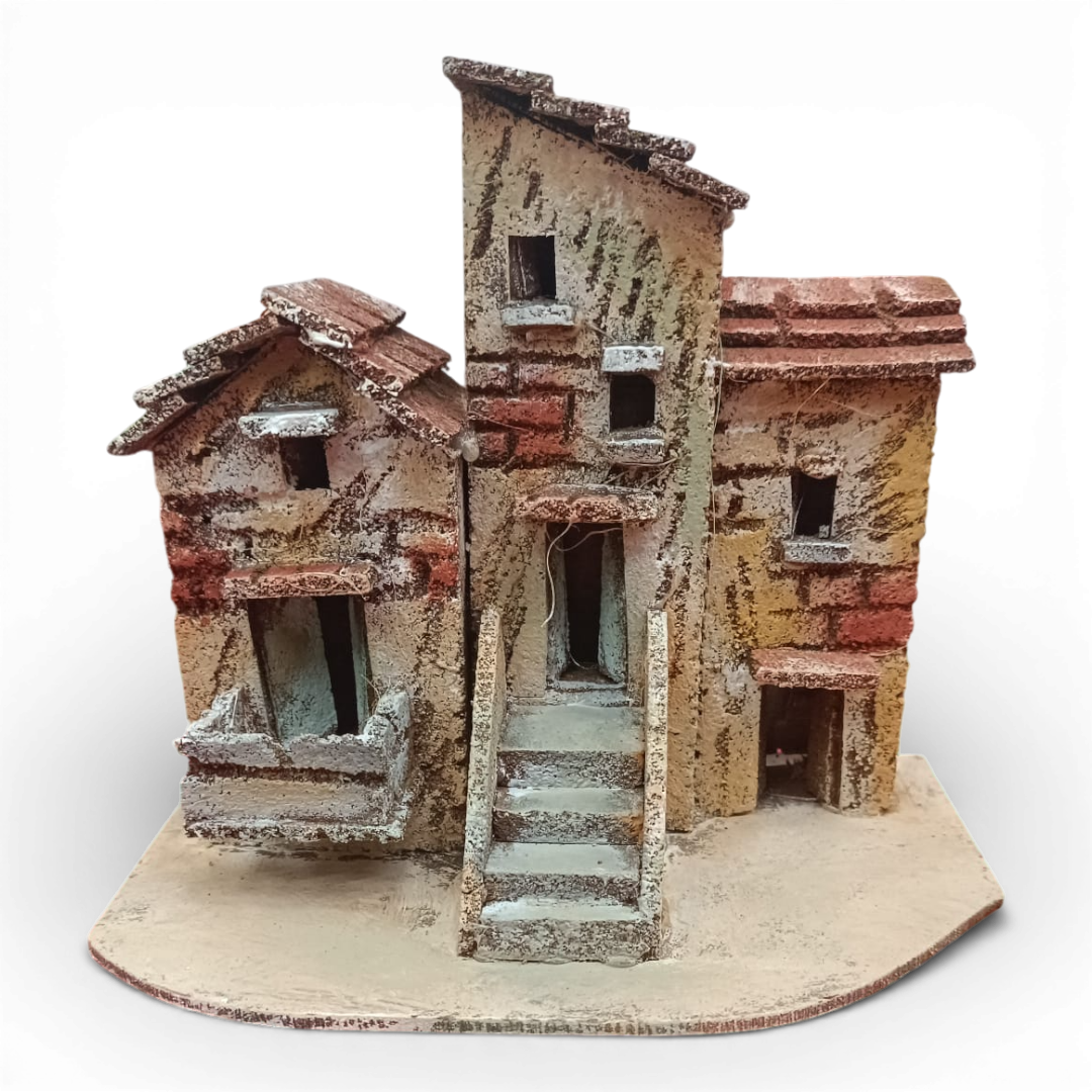 Casetta in Sughero per presepe