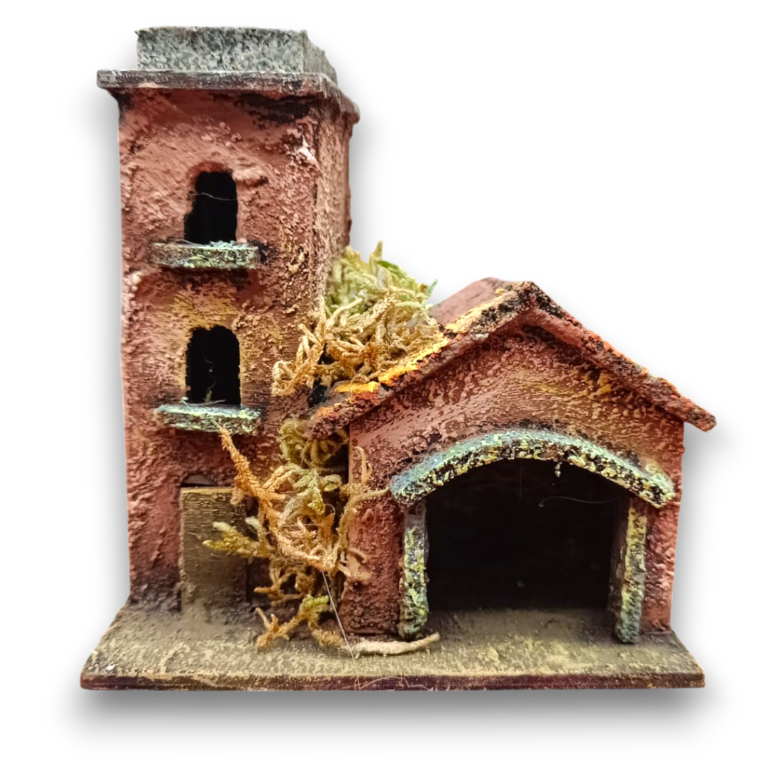 Casetta in legno e sughero mini