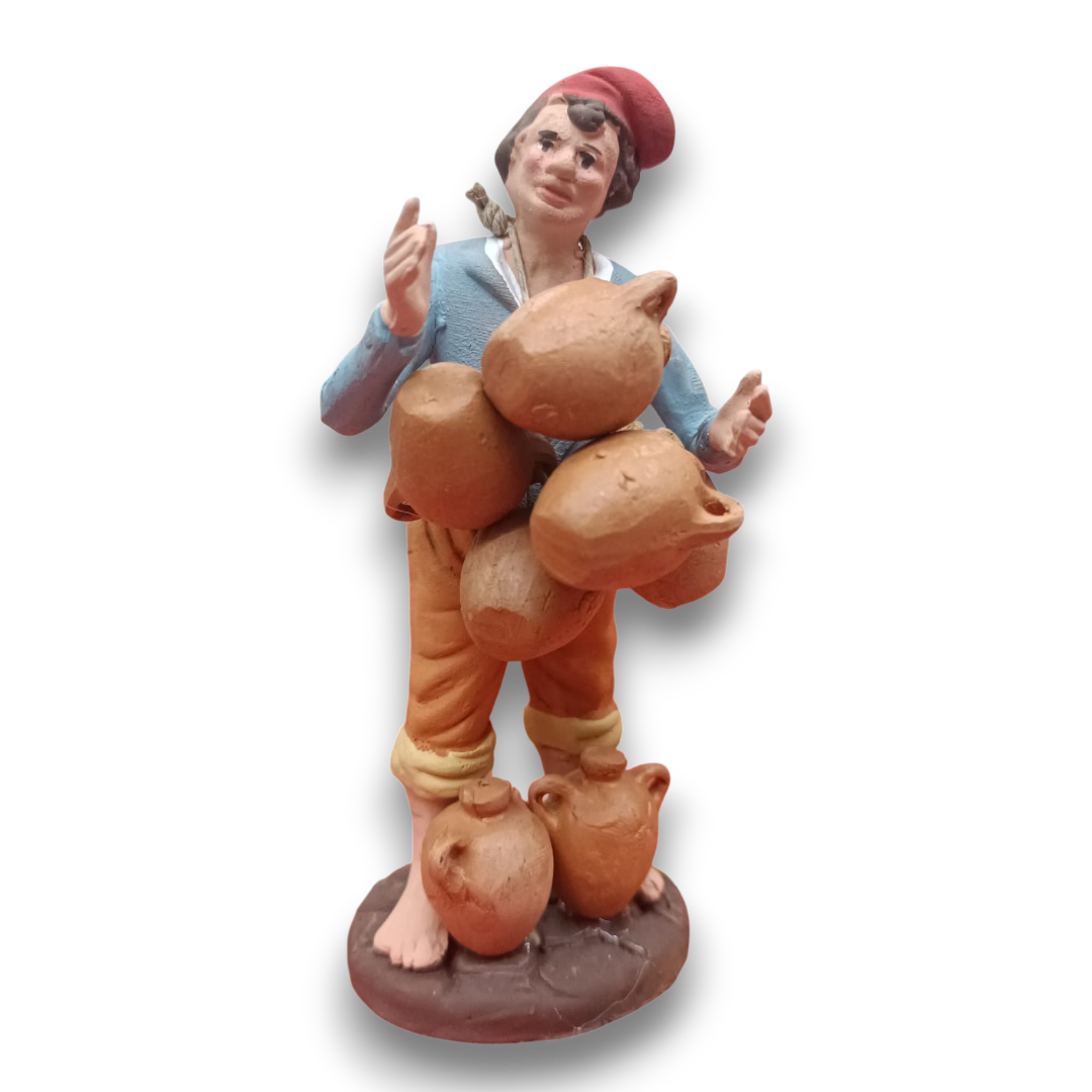 Pastore in Terracotta 12 cm