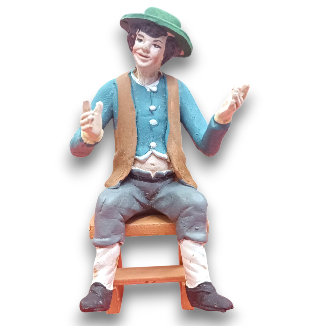 Pastore in Terracotta 12 cm