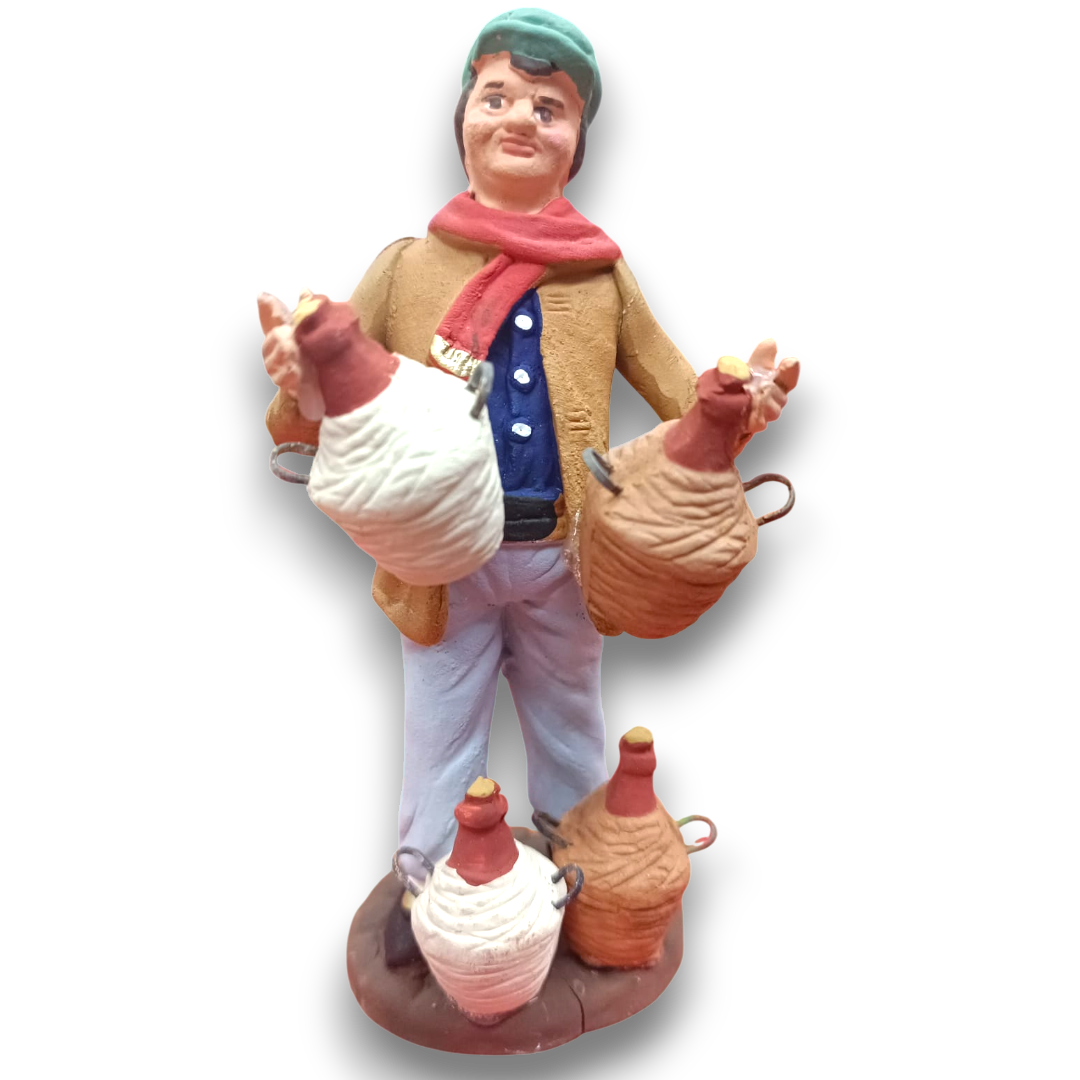 Pastore in Terracotta 12 cm