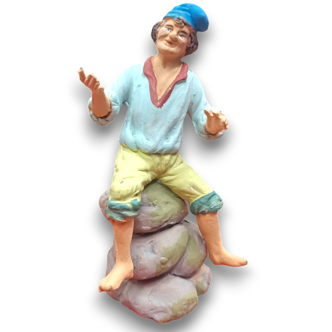 Pastore in Terracotta 12 cm