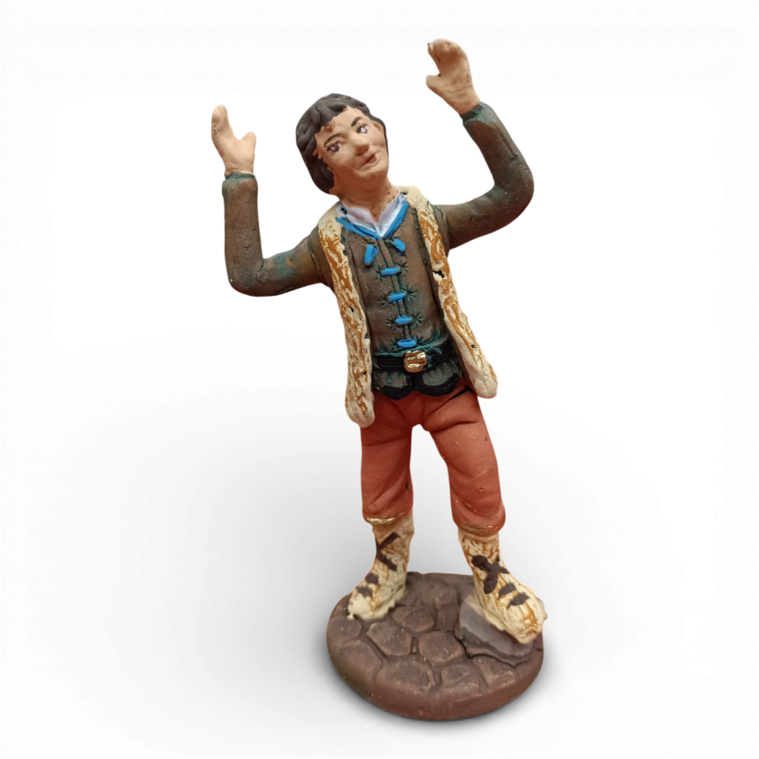 Pastore in Terracotta 12 cm