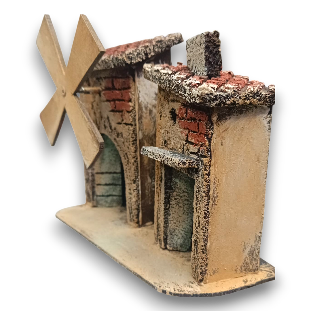 Mulino in Sughero pastore 3cm