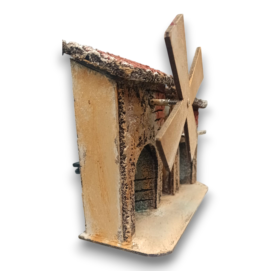 Mulino in Sughero pastore 3cm