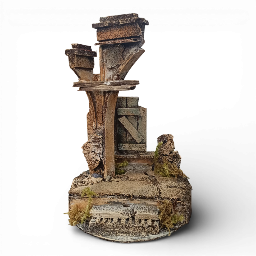 Tempio Portale in Legno 6 cm