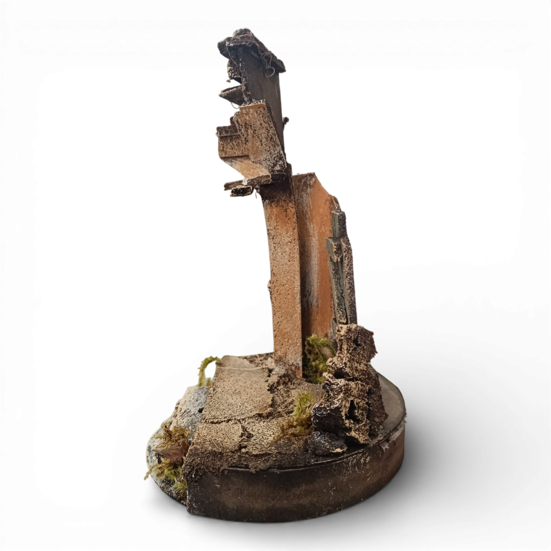 Tempio Portale in Legno 6 cm