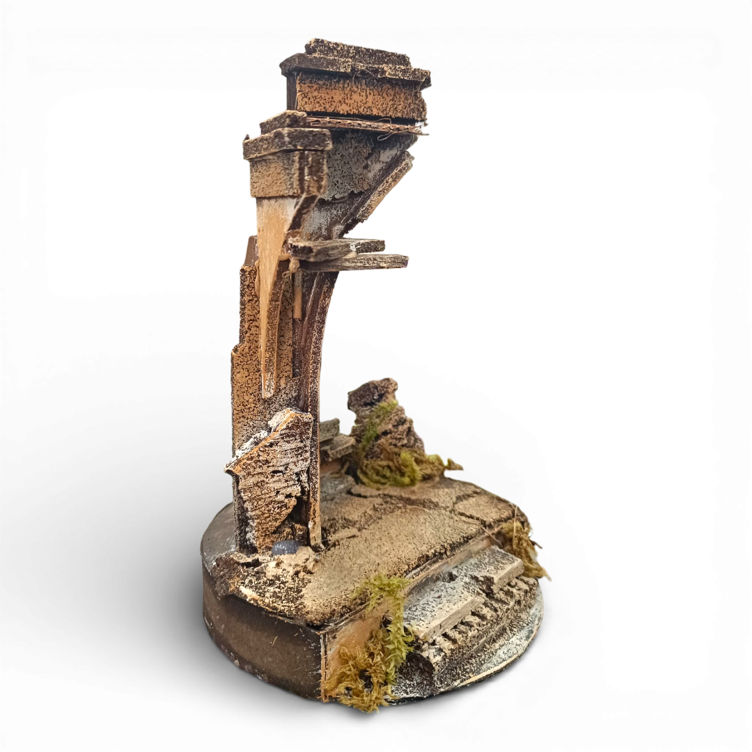 Tempio Portale in Legno 6 cm
