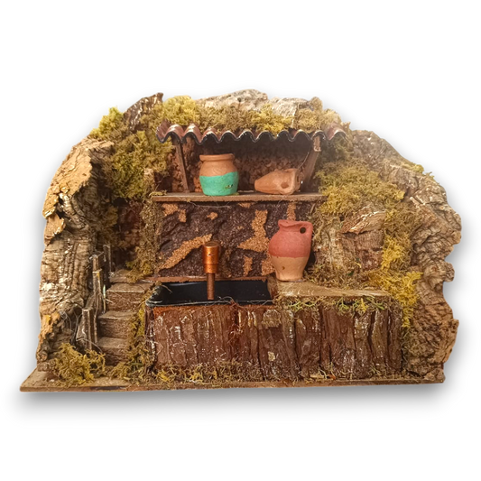 Fontana in Sughero con Anfore